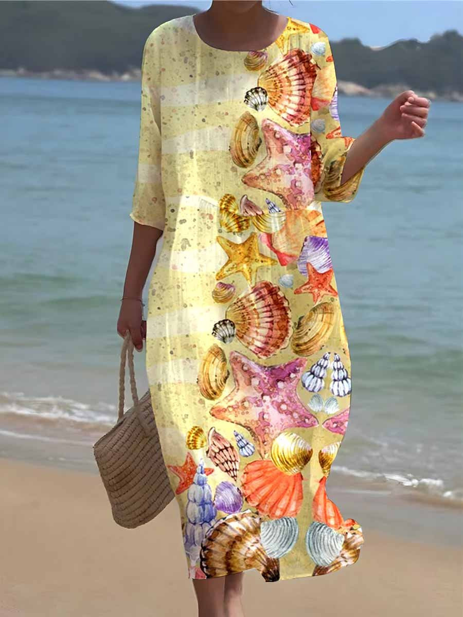 DELILAH – VESTIDO MAXI DE FLORES AEROSAS