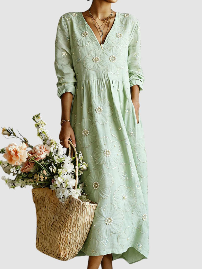 Vestido Midi Floral