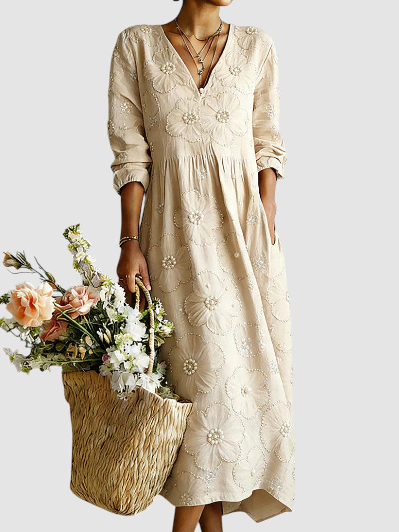 Vestido Midi Floral