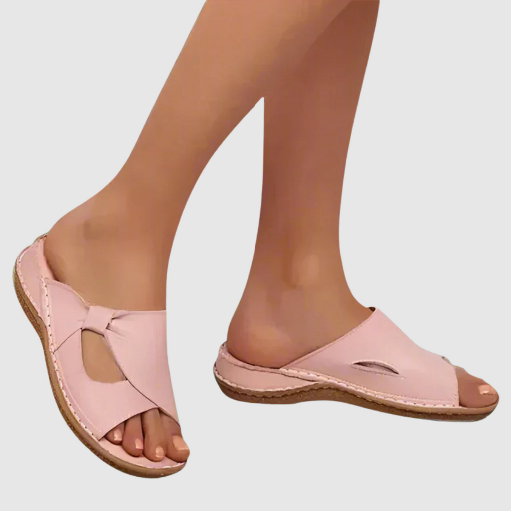 Gaelle - Sandalias de piel cómodas