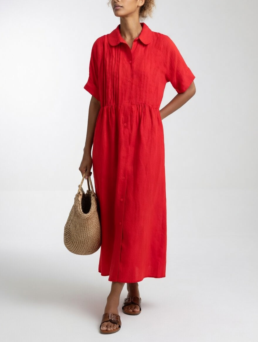 Lysandra™ — Vestido chemisier ligero para el verano
