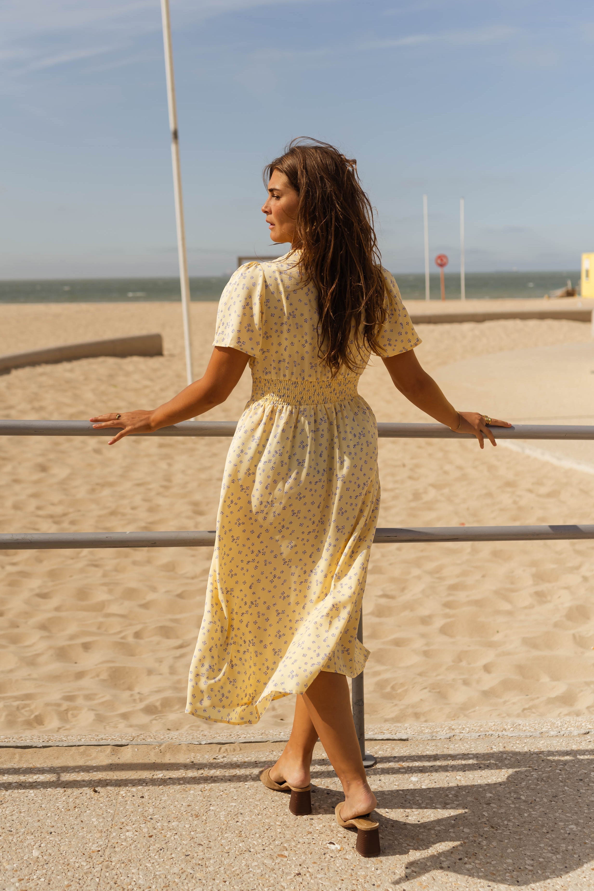 Diana™ | El Vestido Midi Floral de Verano