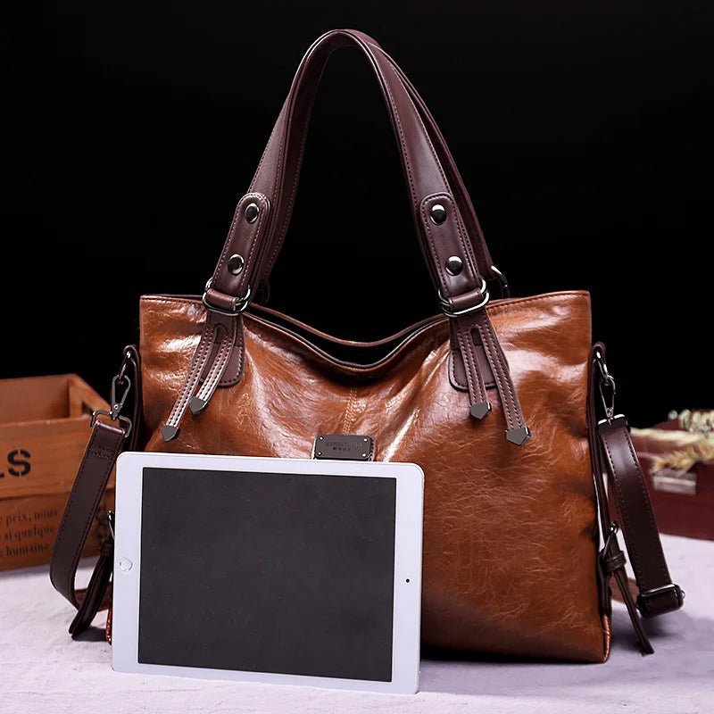 Aralyn - Bolso Tote de Cuero Suave Refinado