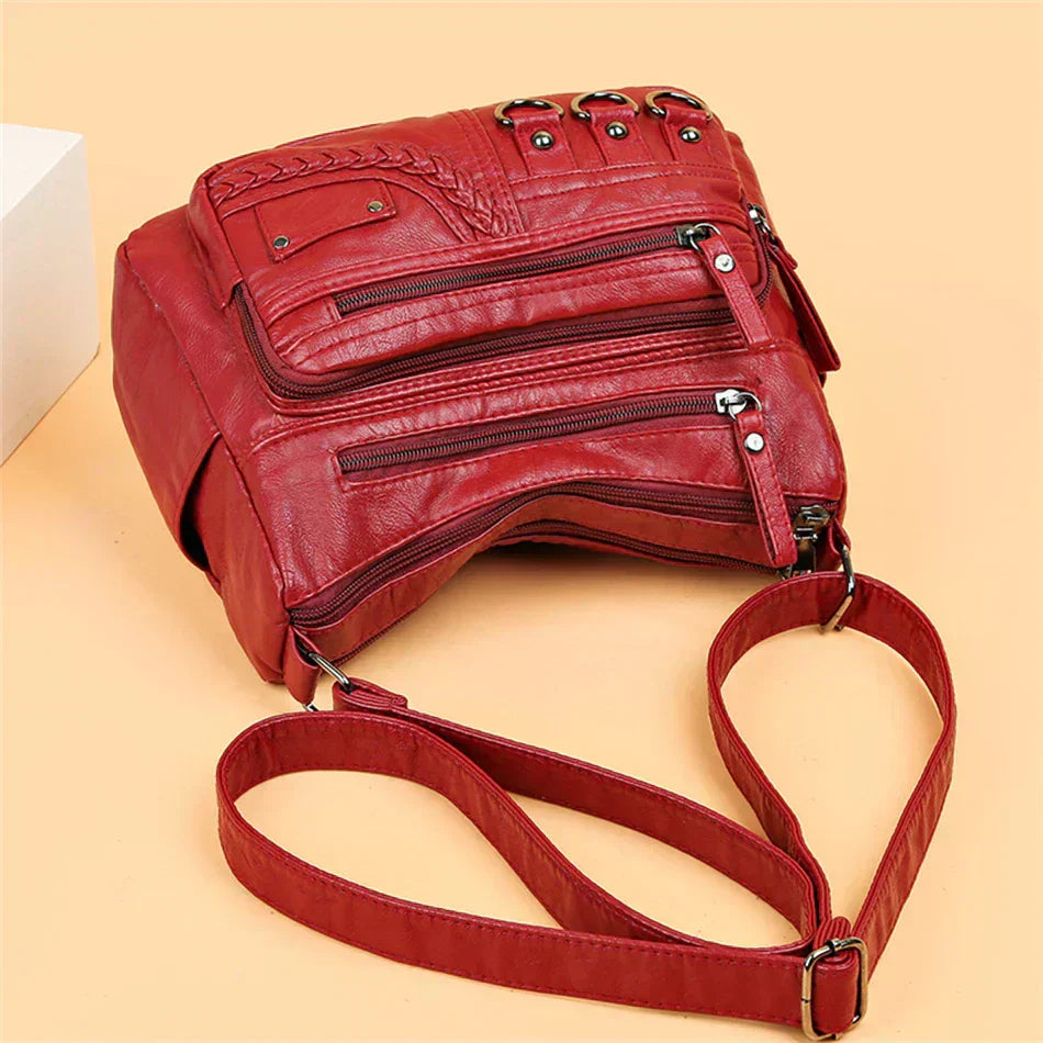 Lilith - Bolso Cruzado Multi-Capa Atemporal