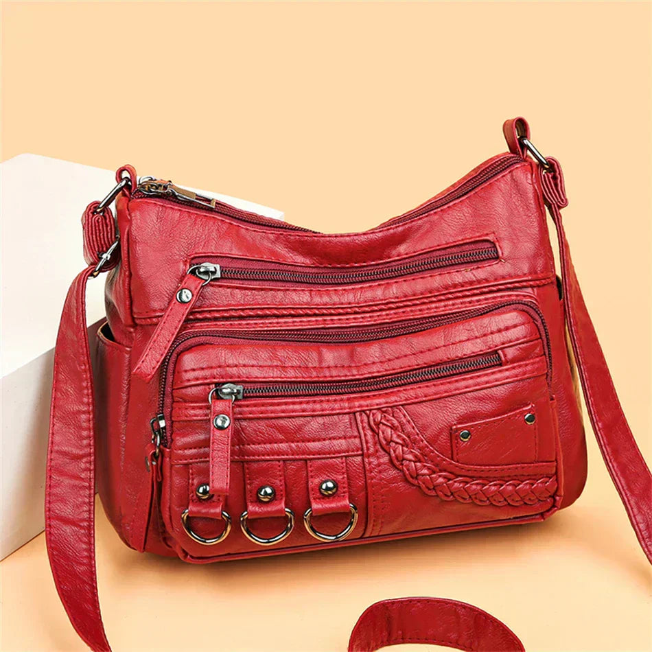Lilith - Bolso Cruzado Multi-Capa Atemporal
