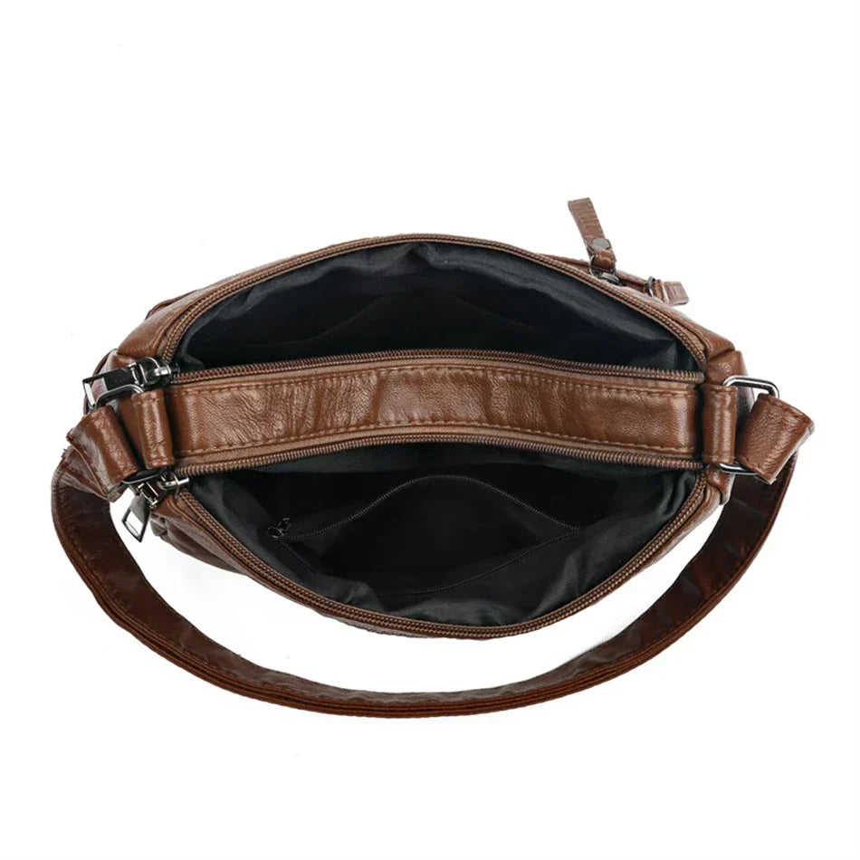 Lilith - Bolso Cruzado Multi-Capa Atemporal