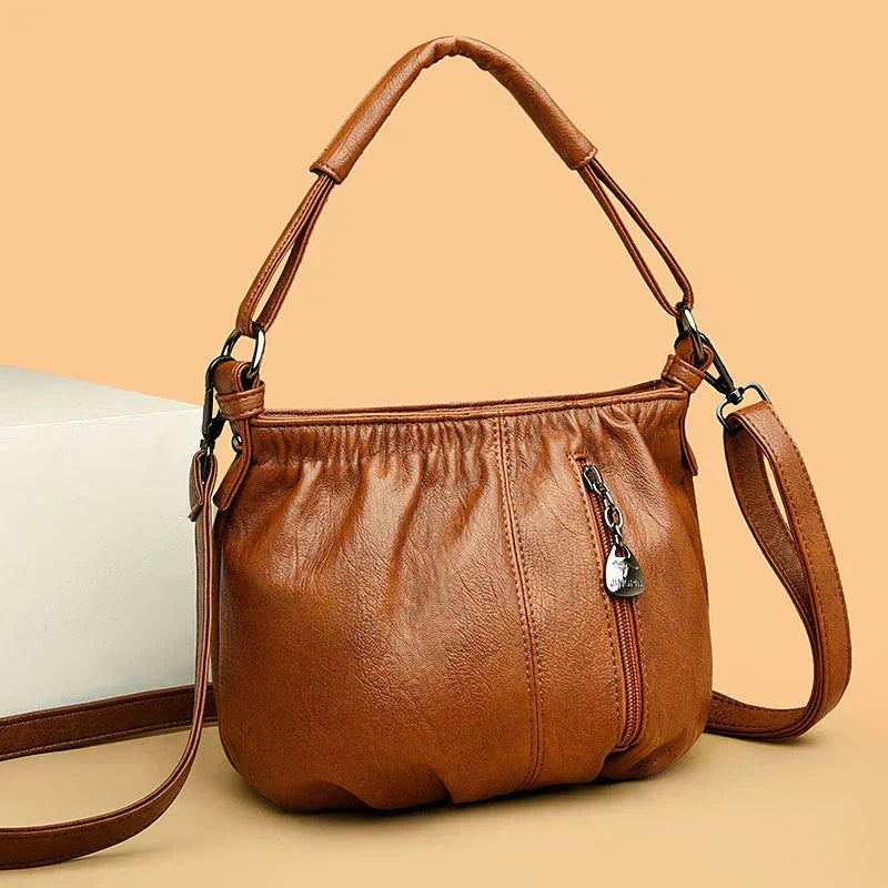 Waverly - Bolso de Mano Multi-Capa Contemporáneo