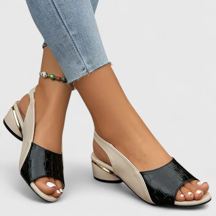 Mariah | Sandalias Elegantes de Cuero