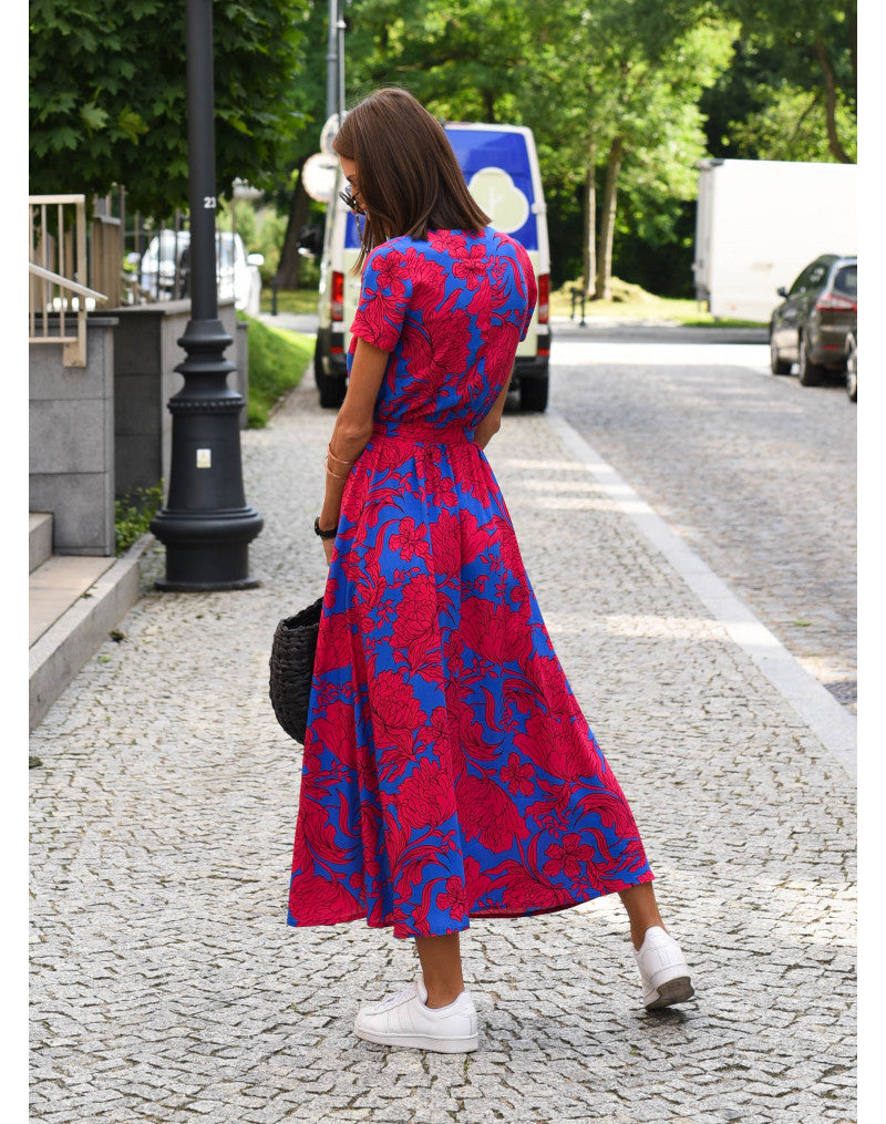 Paloma | Elegante vestido con cuello de pico