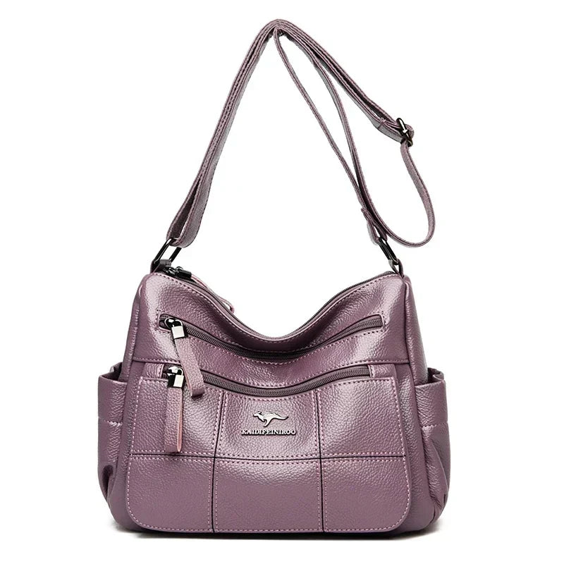 Bolso de Cuero Suave Davina
