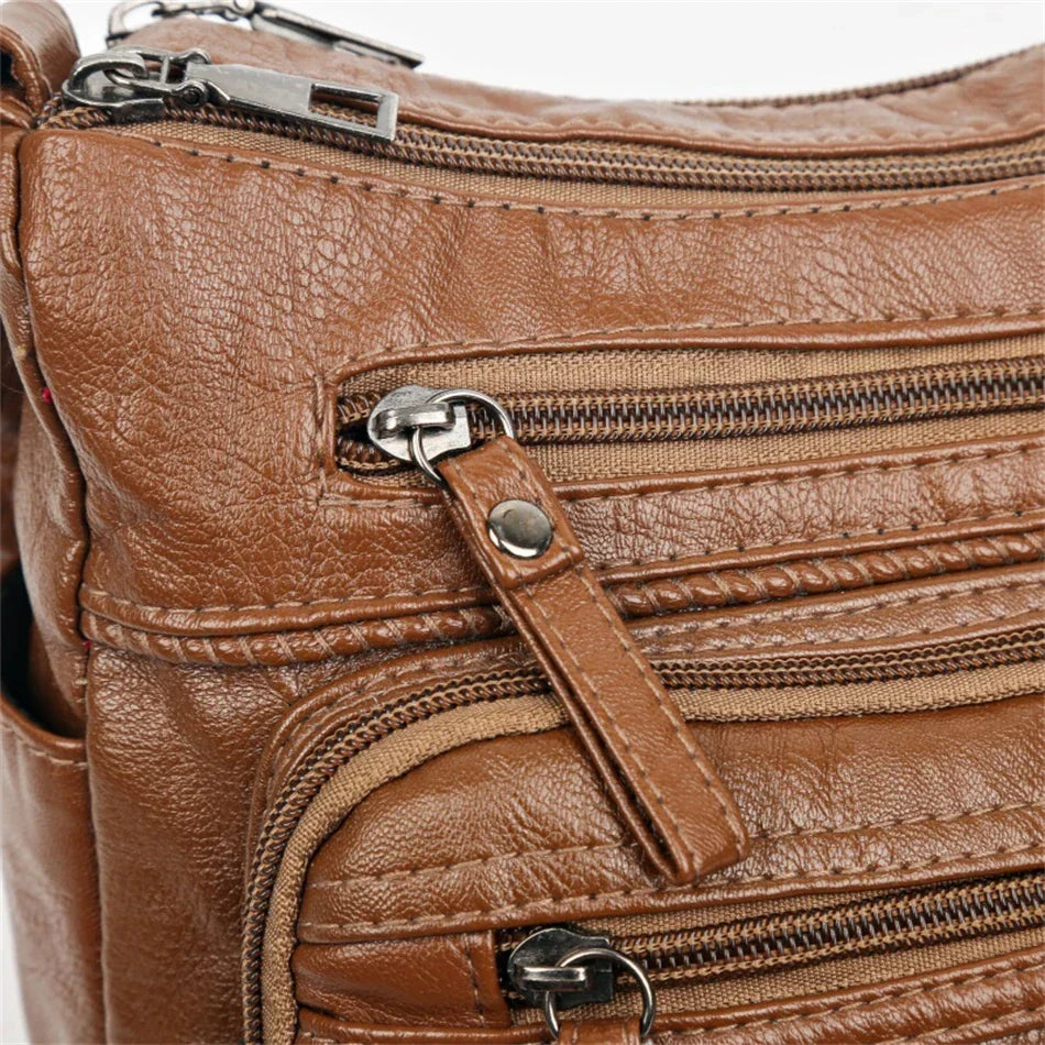 Lilith - Bolso Cruzado Multi-Capa Atemporal