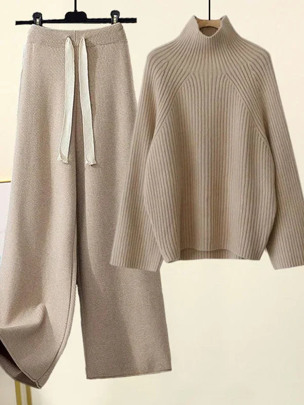 CHERYL - CONJUNTO DE PULÓVER DE INVIERNO OTOÑAL