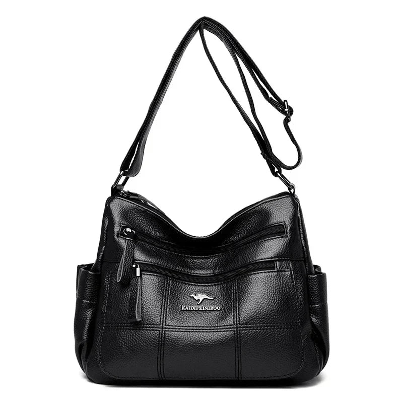 Bolso de Cuero Suave Davina
