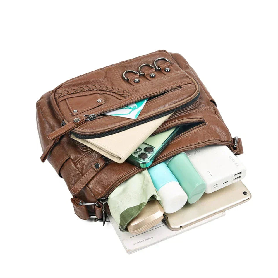Lilith - Bolso Cruzado Multi-Capa Atemporal