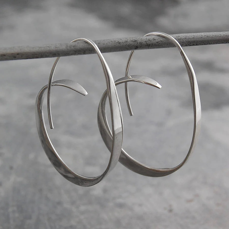 Pendientes en Forma de Espiral