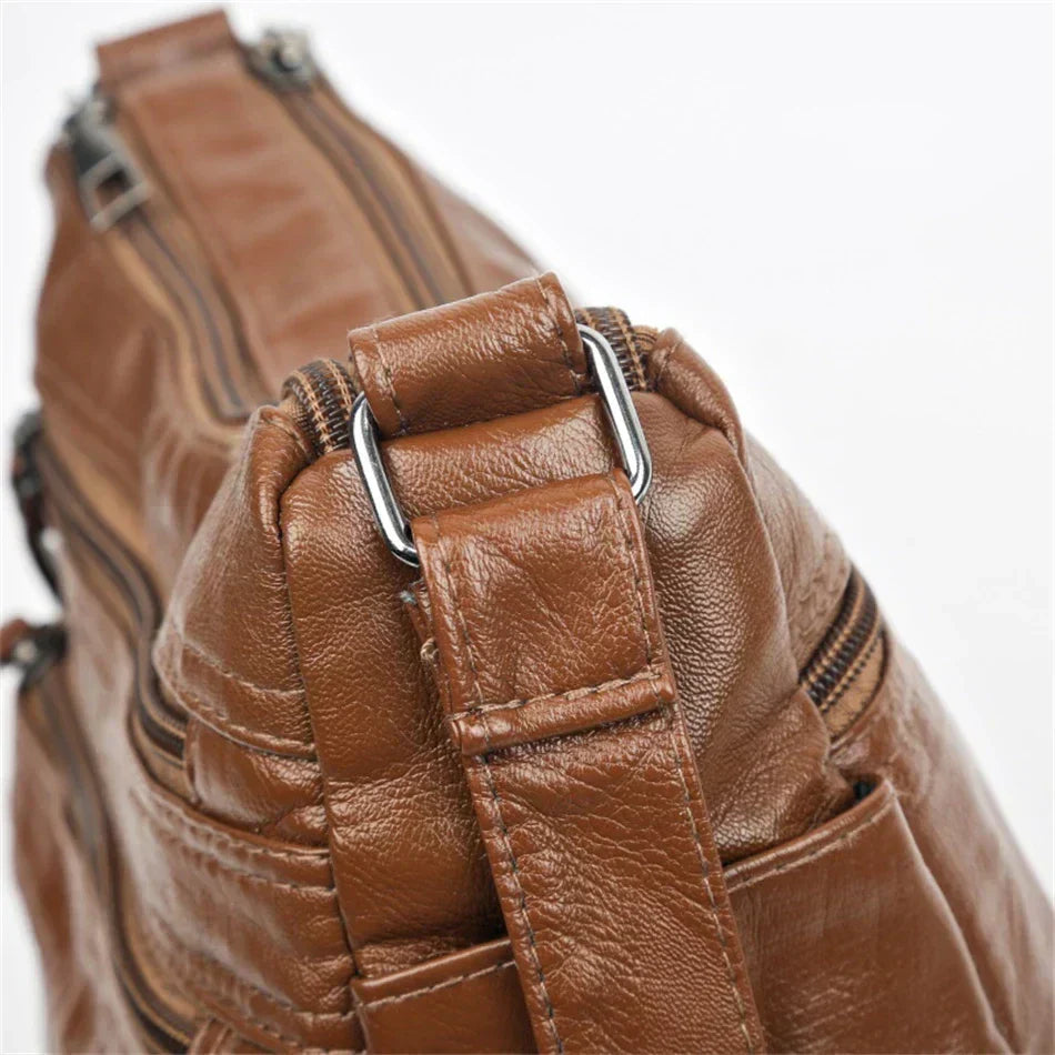 Lilith - Bolso Cruzado Multi-Capa Atemporal