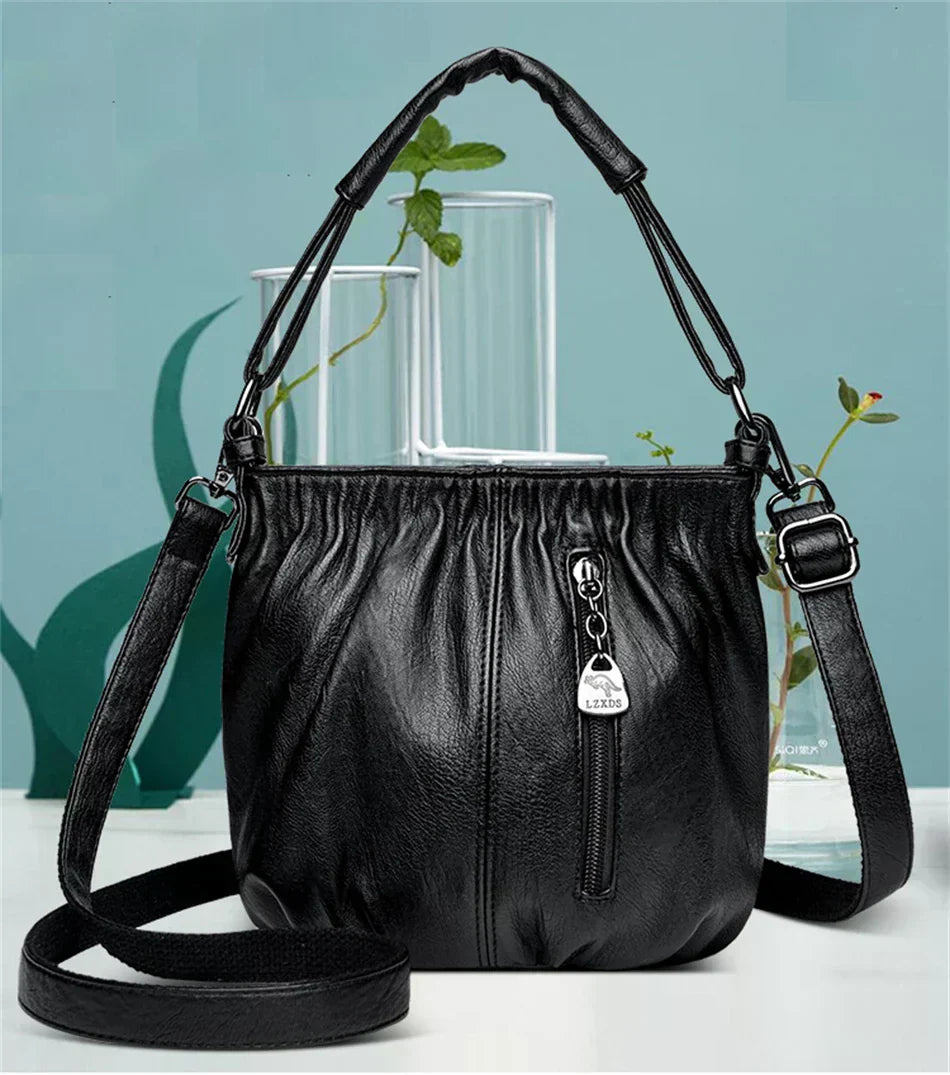 Bolso de Mano Contemporáneo de Múltiples Capas