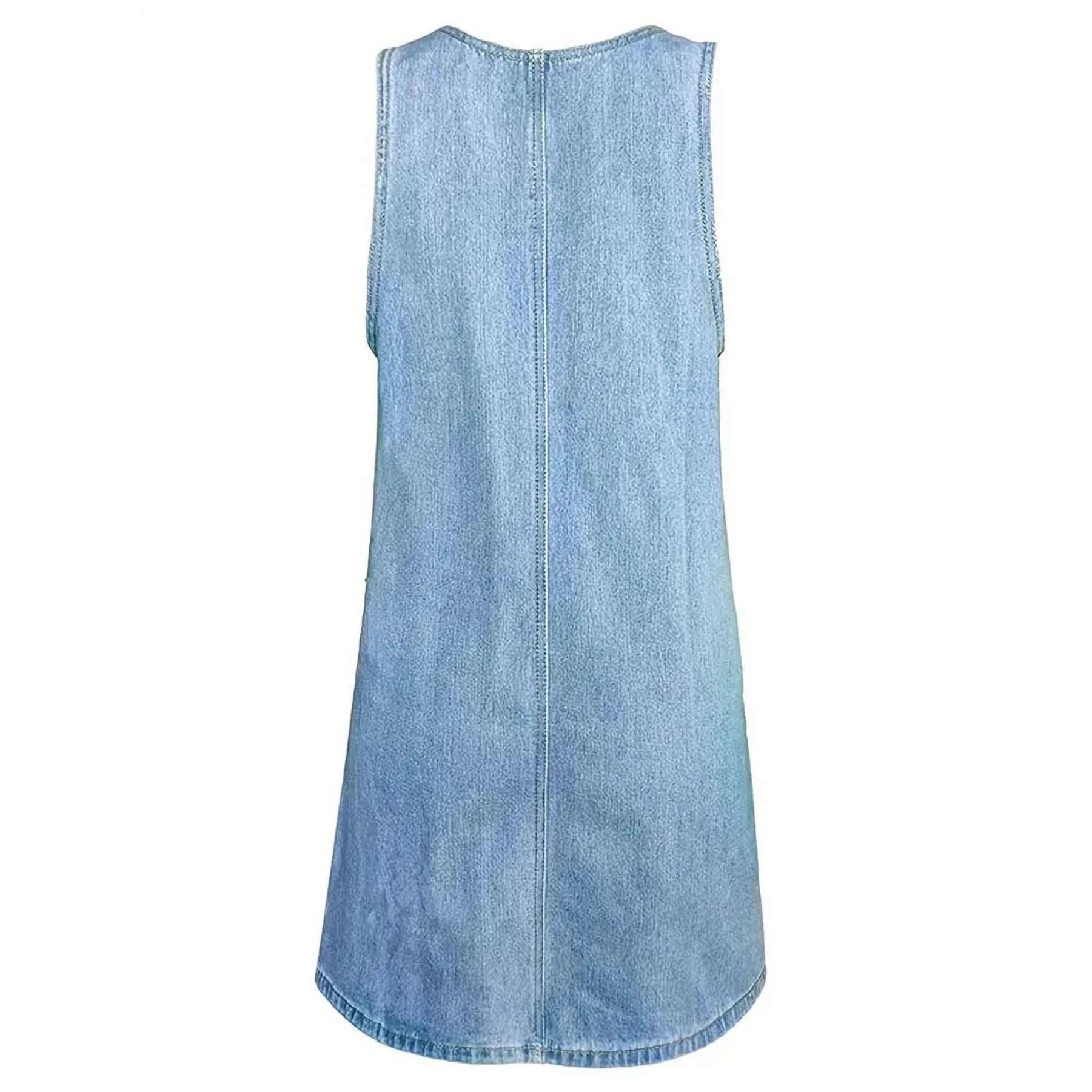 Vestido de Look Denim Relajado Emma