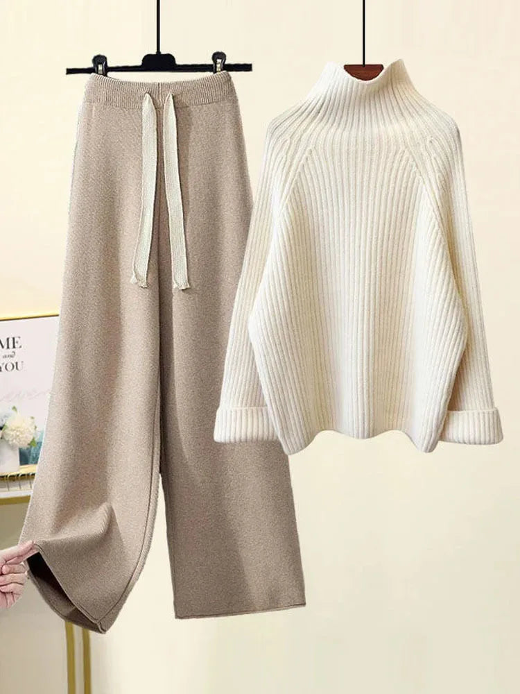 CHERYL - CONJUNTO DE PULÓVER DE INVIERNO OTOÑAL