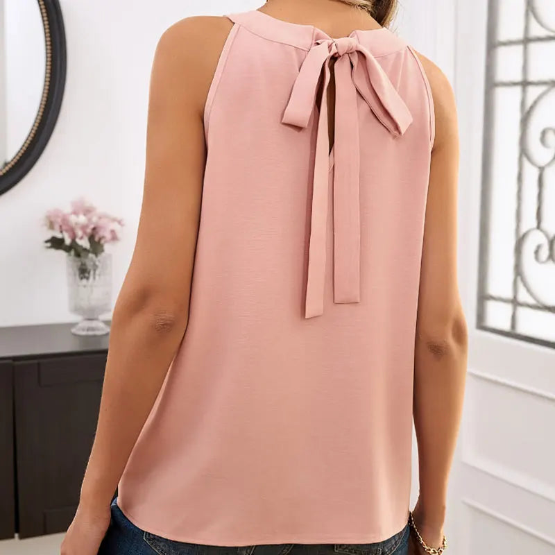 Blakely – Blusa V-Neck de Corte Relajado