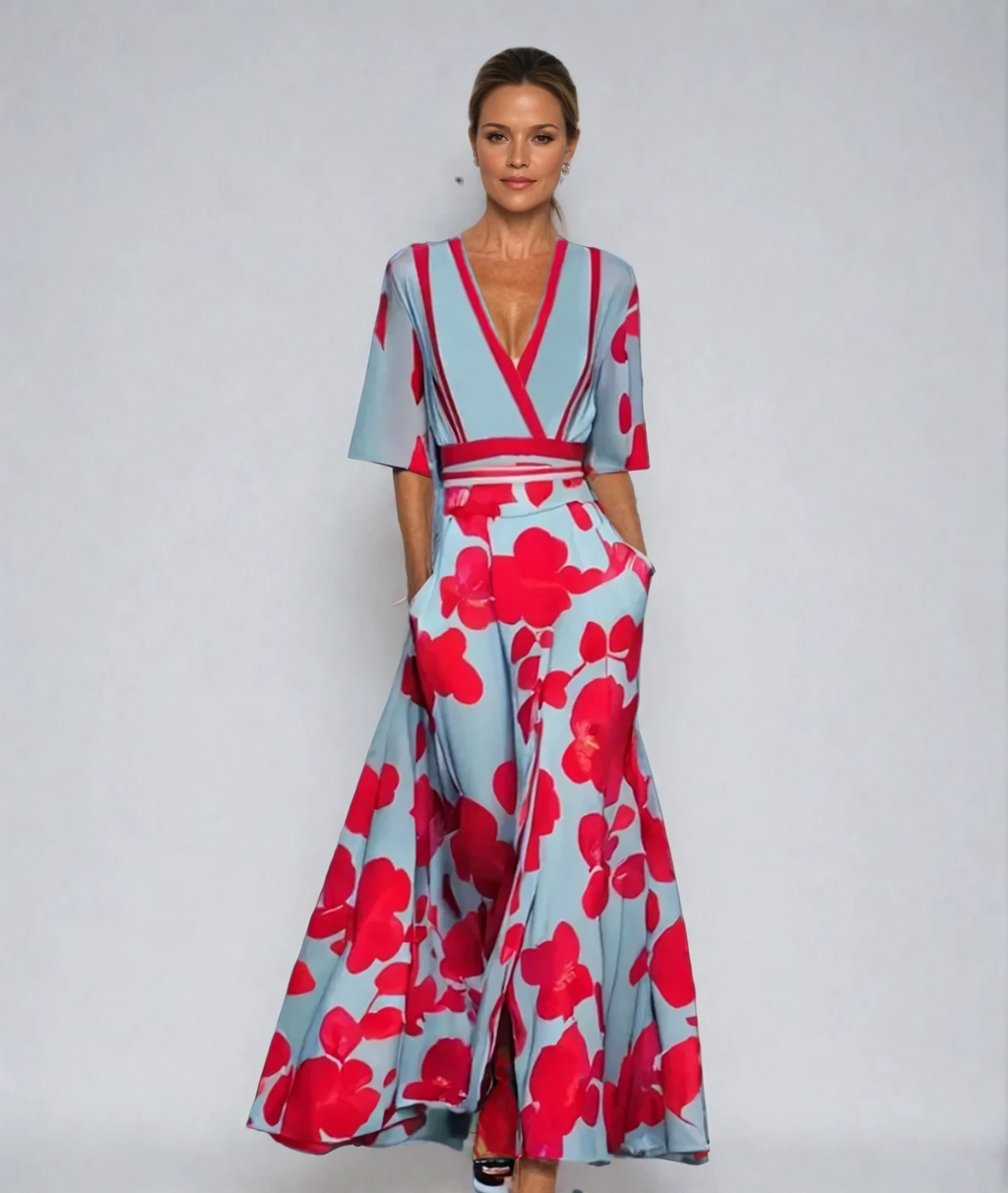 Chloe | Vestido Floral Elegante