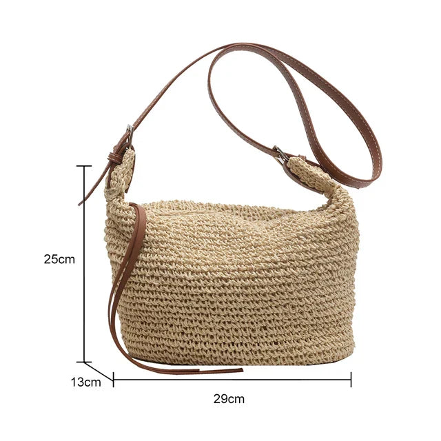 Arnljot | Bolso Estructurado de Hombro en Estilo Tejido