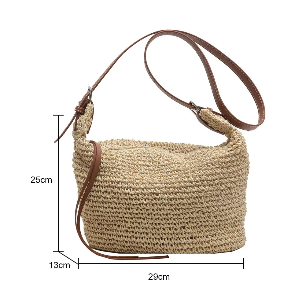 Arnljot | Bolso Estructurado de Hombro en Estilo Tejido