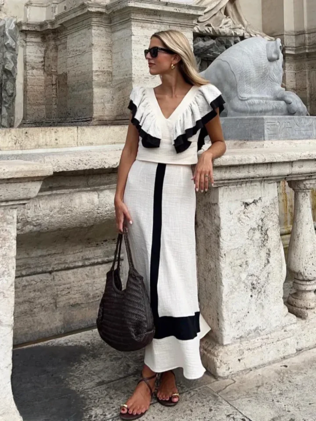 Maya - Elegante Conjunto de Dos Piezas
