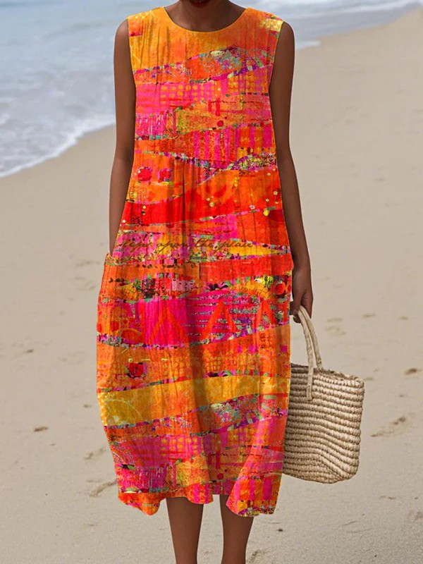 Ropa Midi Faye en Atardecer