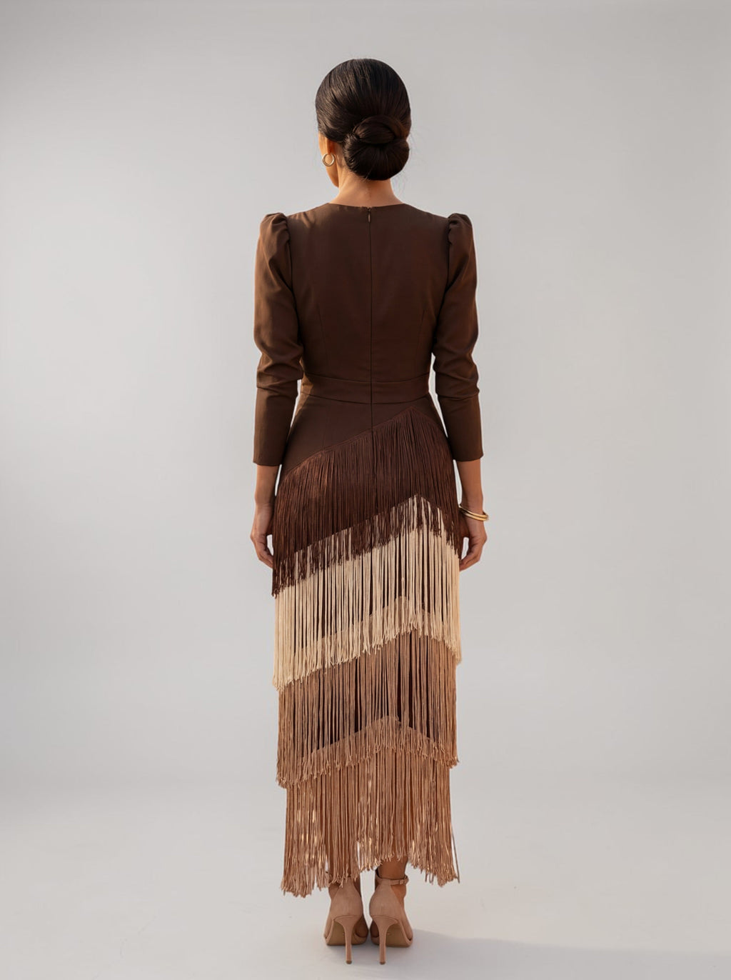 Sofia - Vestido Elegante con Flecos