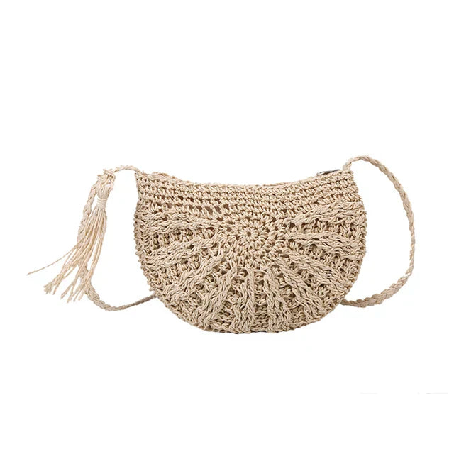 Eirinora | Bolsa de Hombro de Ganchillo en Estilo Bohemio