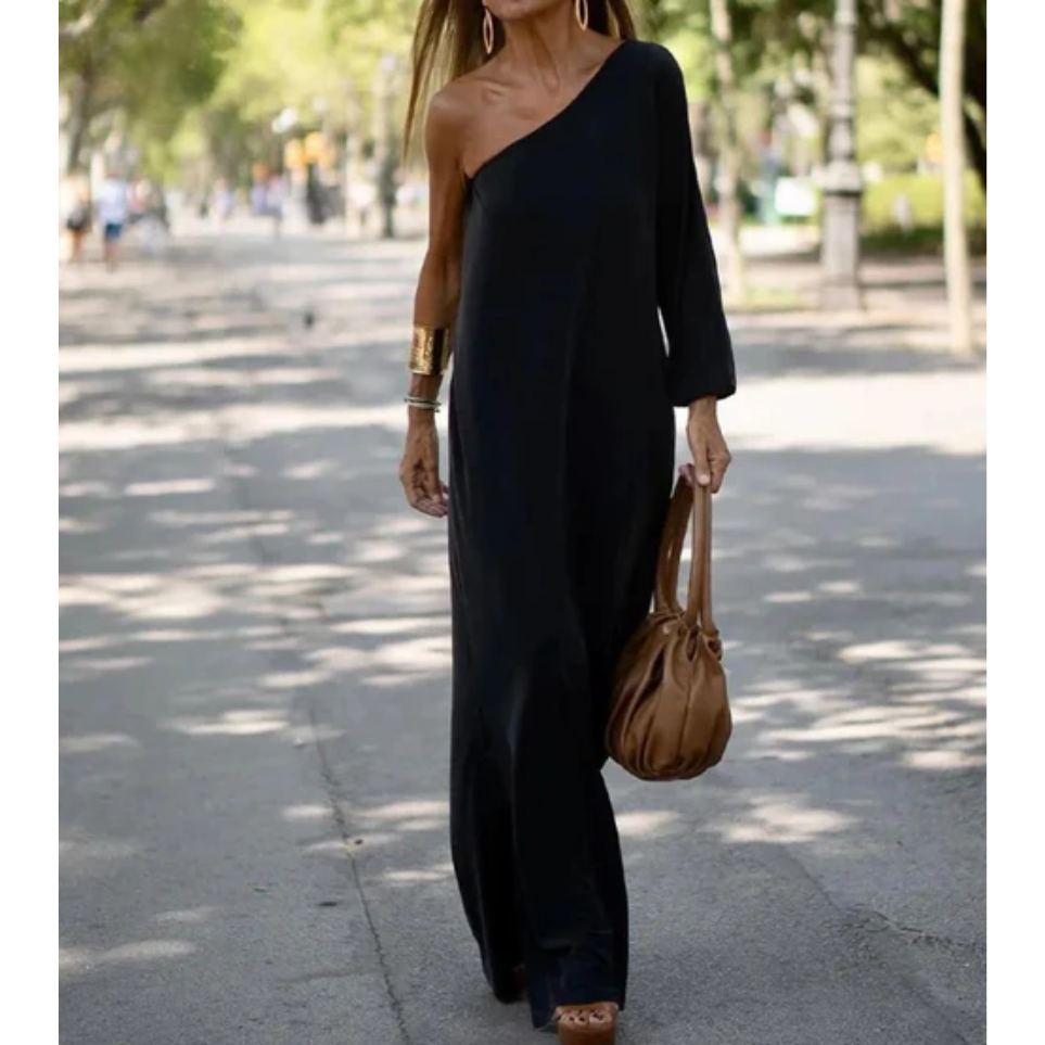 Flynn – Vestido Elegante de Un Solo Hombro