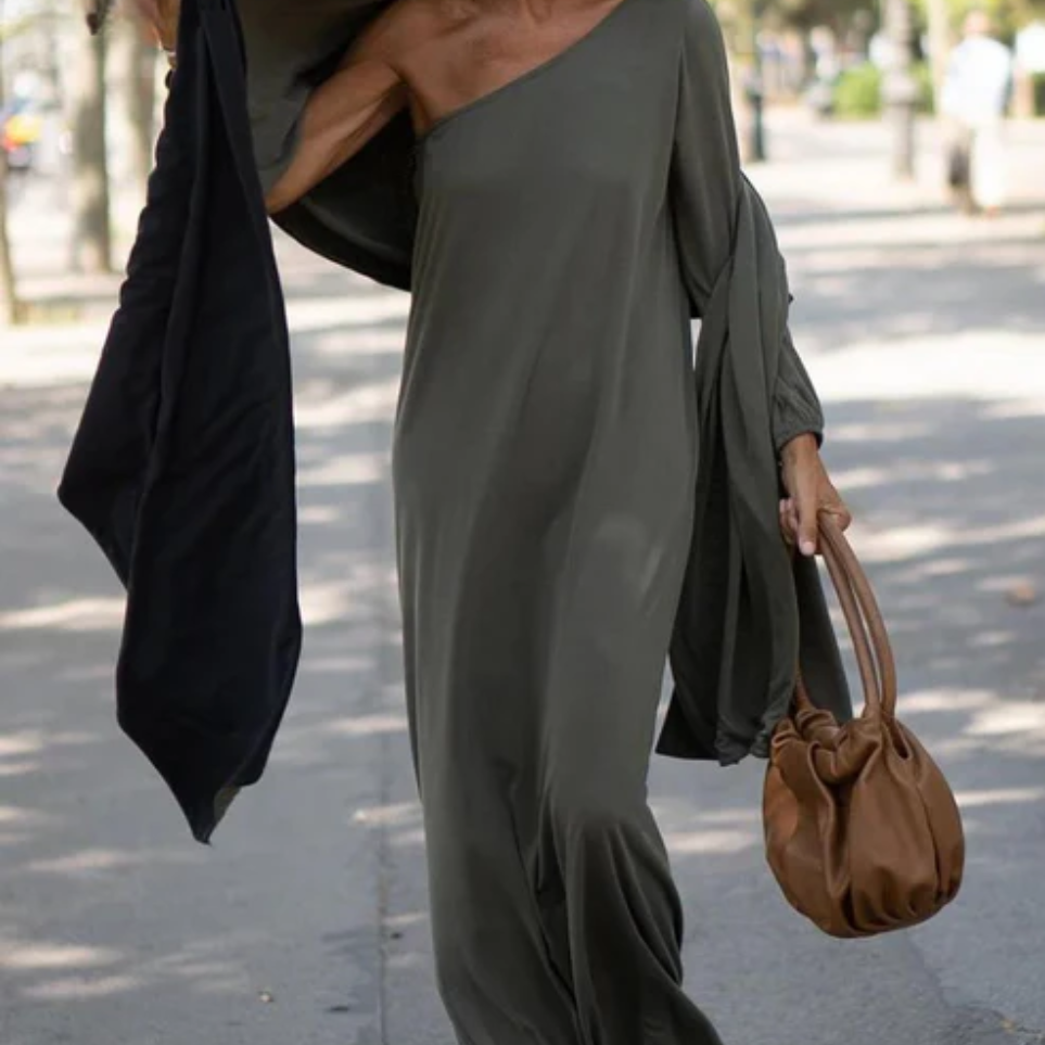 Flynn – Vestido Elegante de Un Solo Hombro