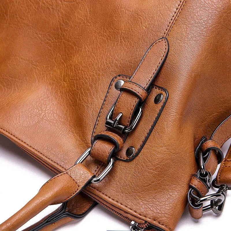 Dagfrid | Bolsa versátil y elegante en cálido color marrón caramelo