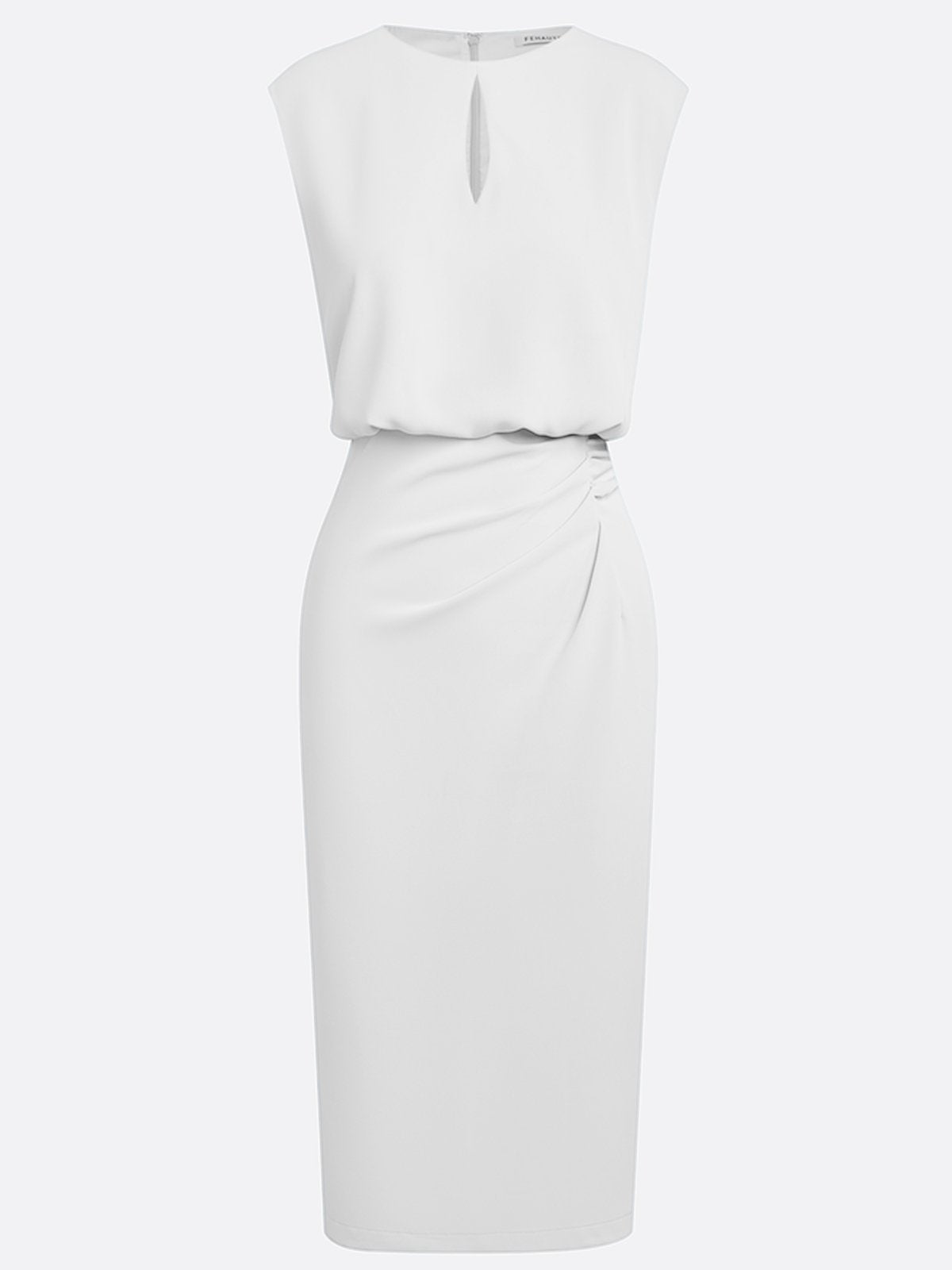 María | Vestido midi de diseñador