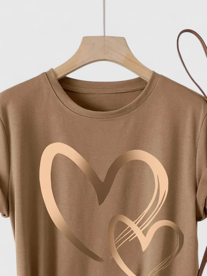 Ivanelle | Camiseta Cómoda de Manga Corta