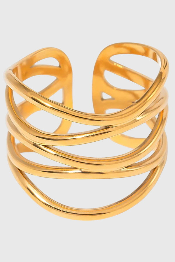 Catalina | Anillo de Acero Inoxidable Elegante