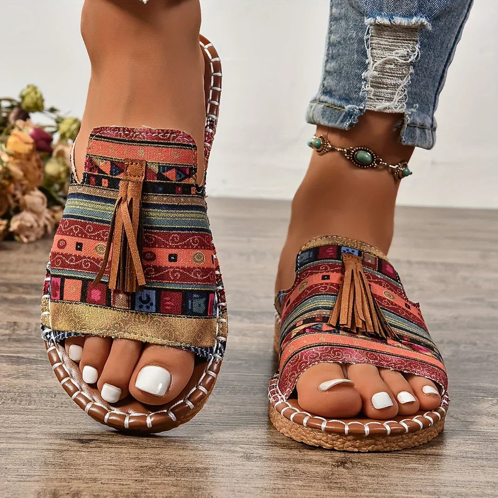 Emiliana - Sandalias trenzadas cómodas