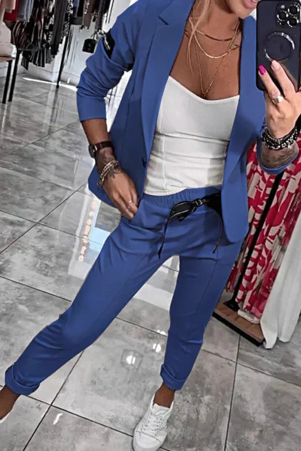Ariane | Conjunto de Blazer y Pantalones Elegantes