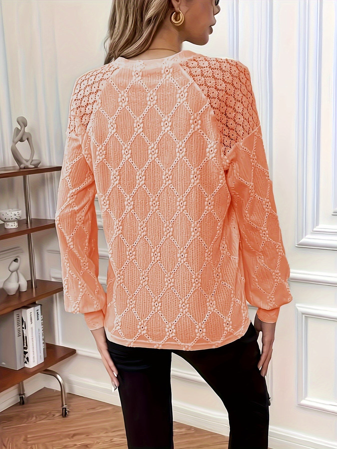 Ivy – Blusa con Detalles de Botones de Ojal