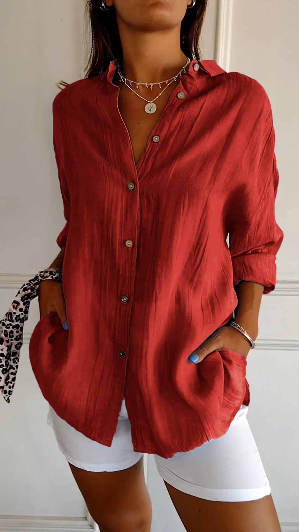 Emily | Blusa Oversized Elegante