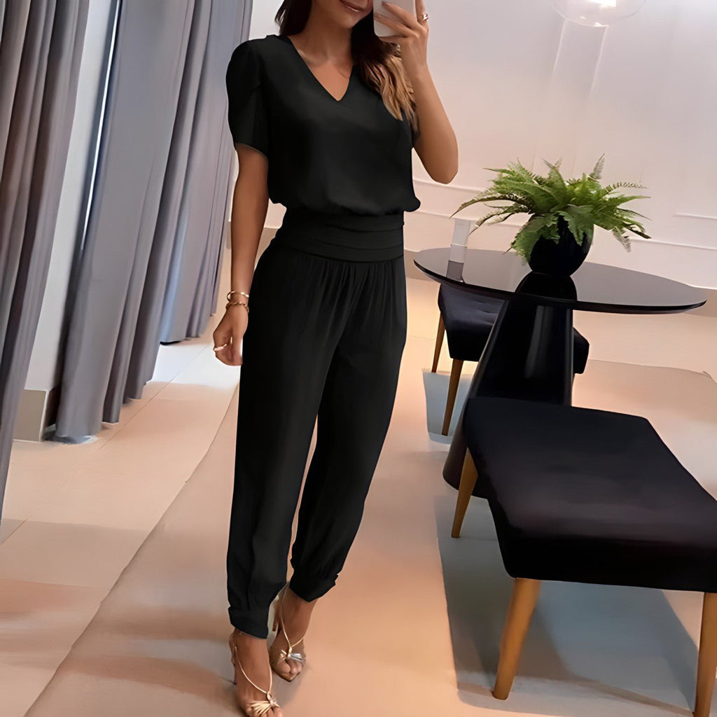 Charlotte | Conjunto de Blusa y Pantalones a la Moda
