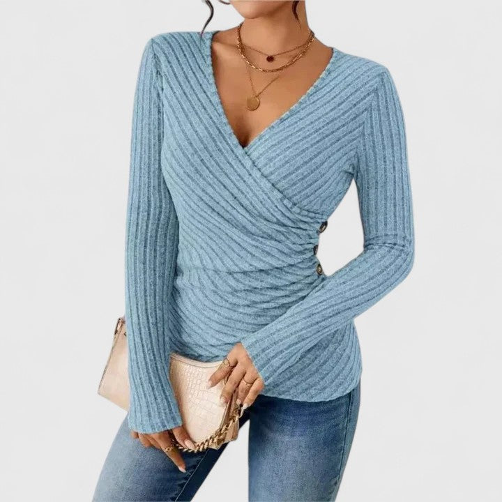 Vera | Top Elegante con Tucking