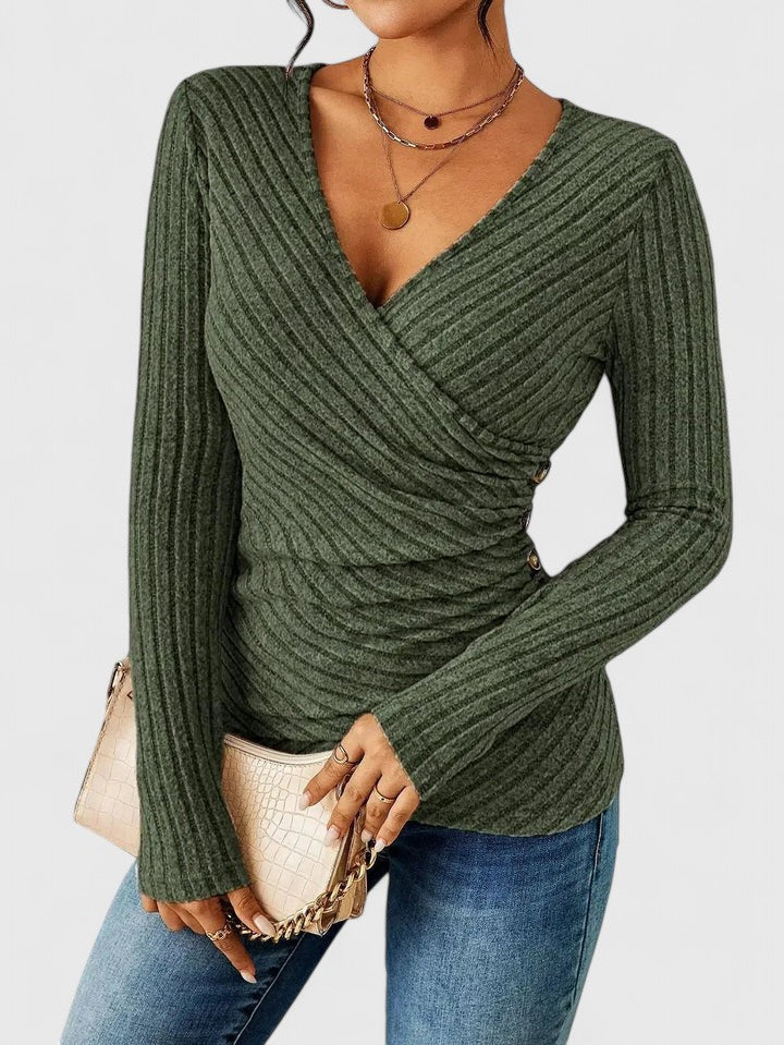 Vera | Top Elegante con Tucking