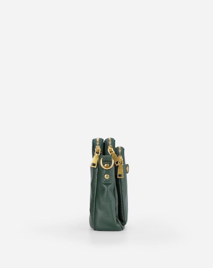 Jovie - Elegante Bolsa Cruzada de Tres Capas