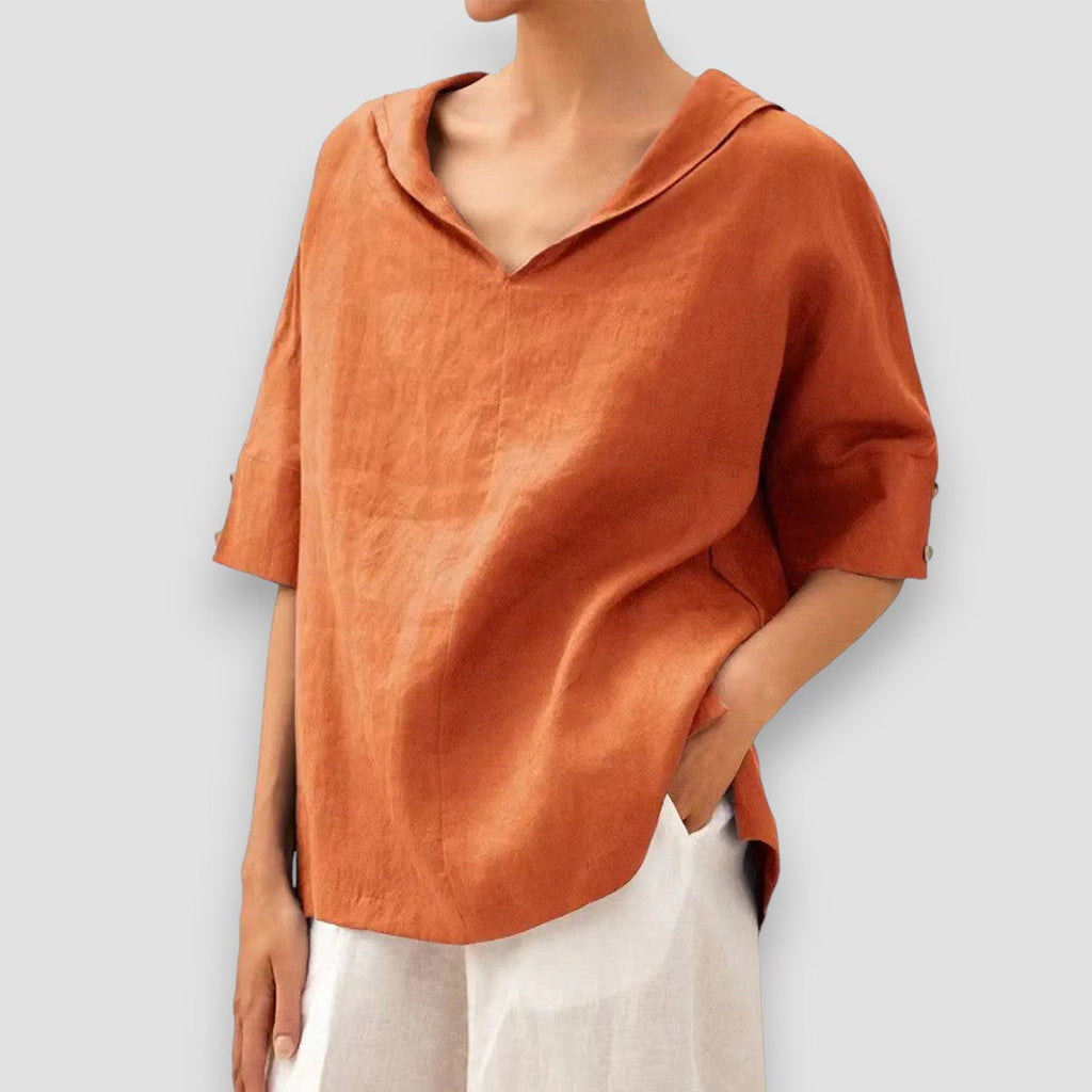 Elda | Camisa Escote en V