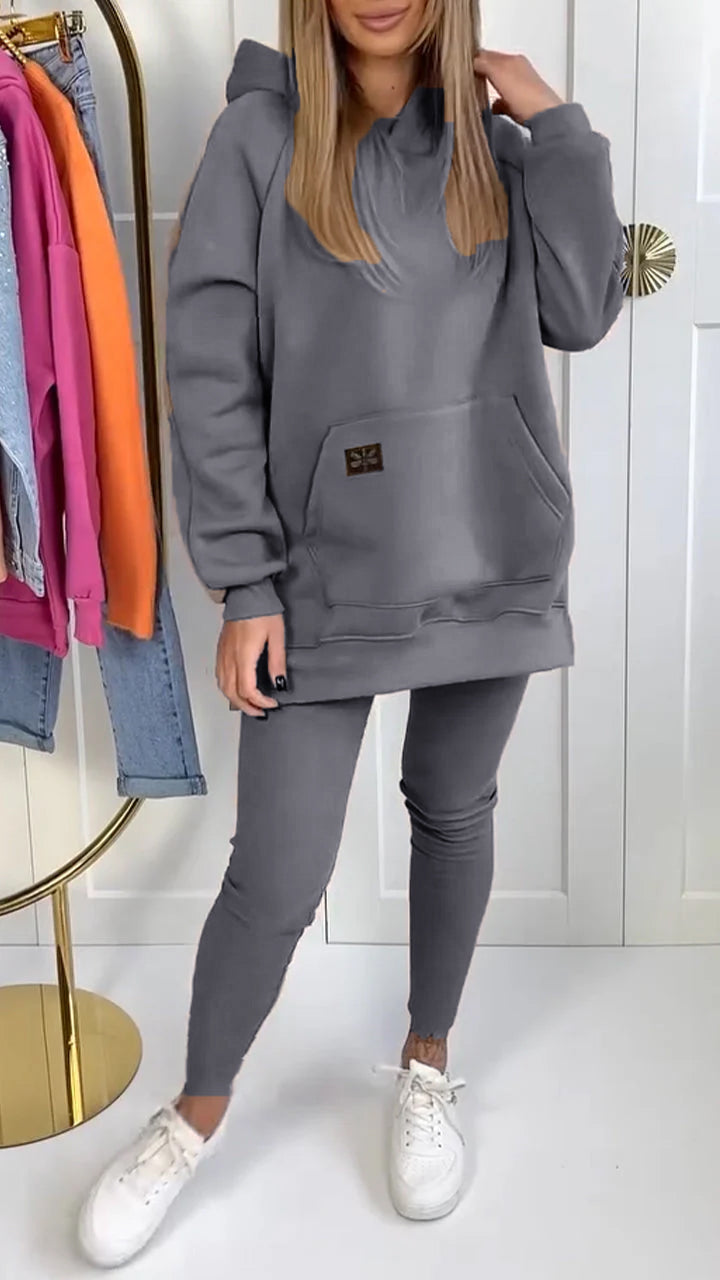 Nerina | Conjunto de Sudadera Casual y Leggings