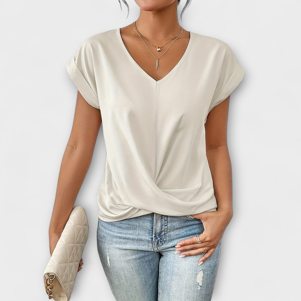 Carlinda | Elegante Top con escote en V