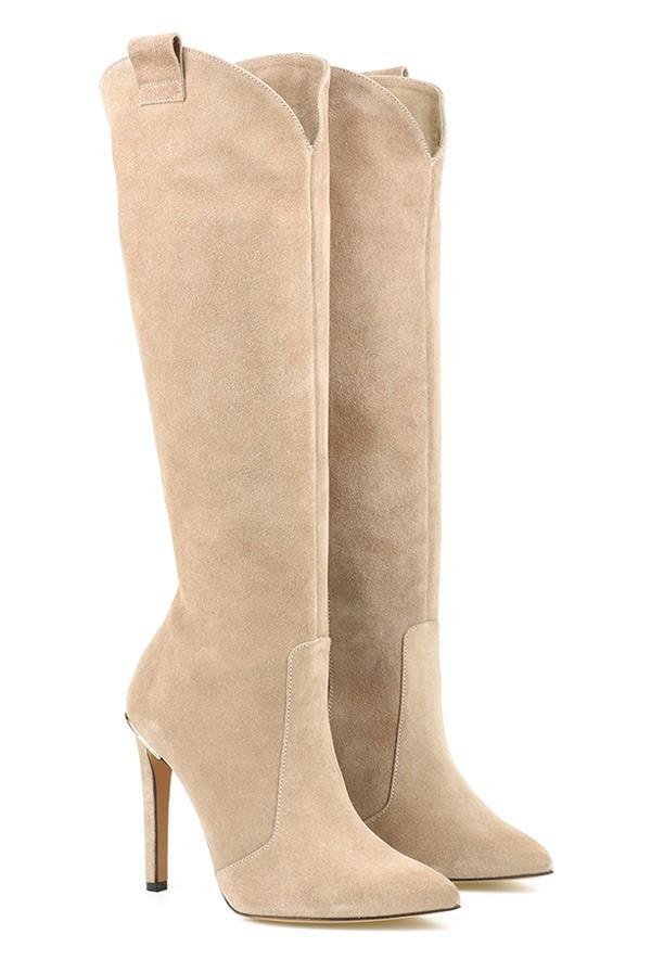 Botas de Cuero Confort Altas