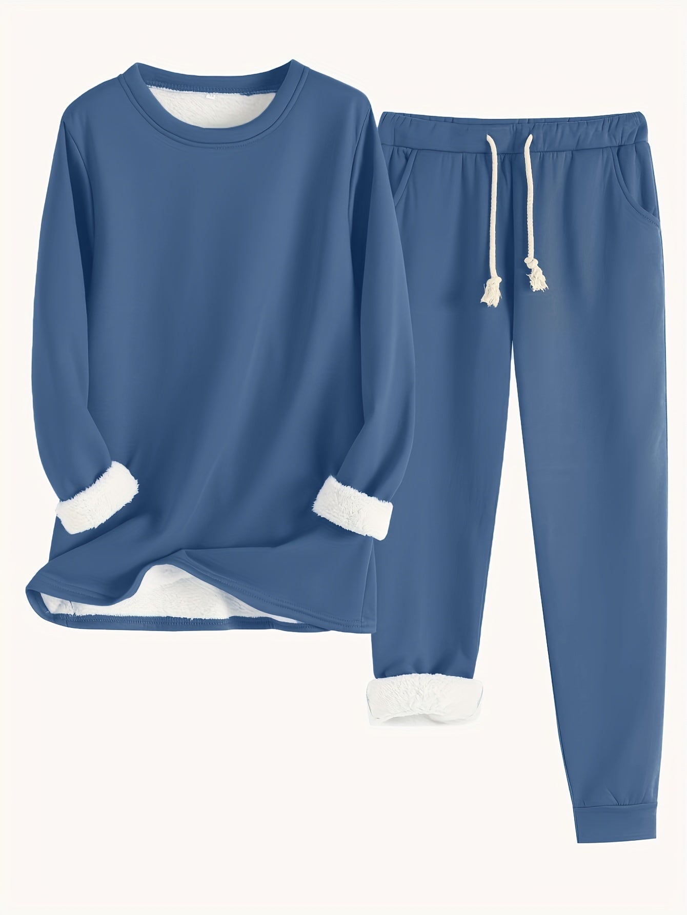 RILEY – CONJUNTO DE LOUNGE DE FELPA CÁLIDA